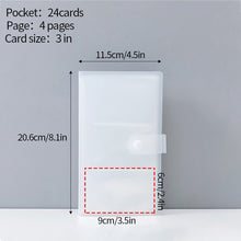 Load image into Gallery viewer, 80 Pockets Small Photo Album Transparent Photo Card Pocket Mini Instax Photocard Holder Storage Collect Book Card Kpop Album
