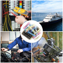 Load image into Gallery viewer, 800/400/200PCS Heat Shrink Connector,Solder Seal Wire Connectors and Heat Shrink Butt Crimp Connectors Electrical Wire Terminals