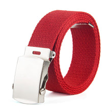 Load image into Gallery viewer, Universal Pant Belt Thickened Rolling Buckle Canvas Belt Men's Clothing Belt