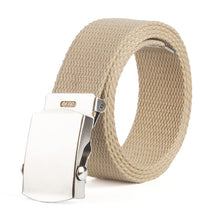 Load image into Gallery viewer, Universal Pant Belt Thickened Rolling Buckle Canvas Belt Men's Clothing Belt