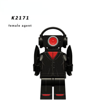 Load image into Gallery viewer, Kdl823 TV Man Titan Toilet Man Doctor Stereo Special Worker Assembling Minifigures Building Blocks Ornaments