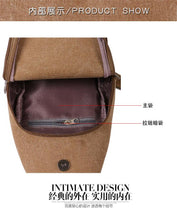 Load image into Gallery viewer, Outdoor sports small Messenger bag canvas diagonal bag