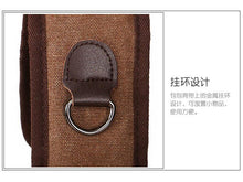 Load image into Gallery viewer, Outdoor sports small Messenger bag canvas diagonal bag