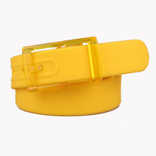 Load image into Gallery viewer, Unisex Belt Plastic Buckle Candy Color Metal-Free Fragrant Belt