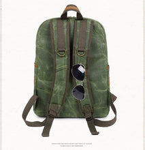 Load image into Gallery viewer, Men's Shoulder Retro Canvas Casual Travel Backpack