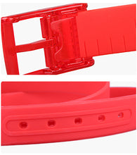 Load image into Gallery viewer, Unisex Belt Plastic Buckle Candy Color Metal-Free Fragrant Belt