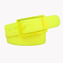 Load image into Gallery viewer, Unisex Belt Plastic Buckle Candy Color Metal-Free Fragrant Belt