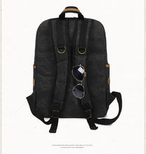 Load image into Gallery viewer, Men's Shoulder Retro Canvas Casual Travel Backpack