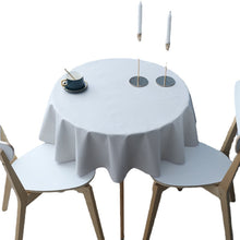 Load image into Gallery viewer, Solid Color Nordic Tablecloth Waterproof Oil-Proof Disposable PVC Table Cloth Household Rectangular Coffee Table Cloth Simple Table Mat