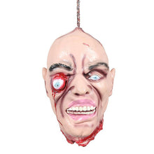 Load image into Gallery viewer, Horror Hanging Prop Terror Halloween Skull Necklace Skull Ghost Festival Trick Toy Haunted House Decorations Horror Scary Props