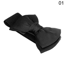 Load image into Gallery viewer, Women Belt Long Section Of the Circle Soft Leather Bowknot Body Shaping Bands Wide Belts