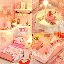 Load image into Gallery viewer, DIY Cottage Handmade House Building Attic Toys
