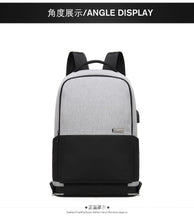 Load image into Gallery viewer, Men's outdoor business waterproof and wear-resistant computer backpack