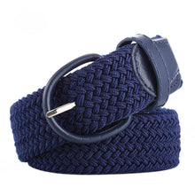 Load image into Gallery viewer, Belt Elastic Belt Canvas for Both Male and Female Pin Buckle Casual All-Match