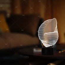 Load image into Gallery viewer, Conch 3D Led Light Small Night Lamp Creative Children's Holiday Gifts Acrylic Lamp