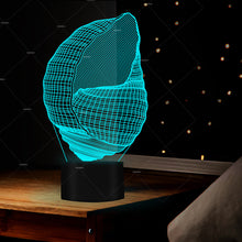 Load image into Gallery viewer, Conch 3D Led Light Small Night Lamp Creative Children's Holiday Gifts Acrylic Lamp