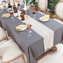 Load image into Gallery viewer, Lace Dining Table Table Runner Weave Vintage Table Runner Tea Table Flag Fabrics Tablecloth Bed Runner