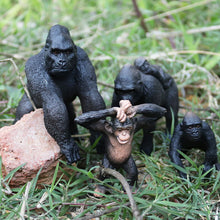 Load image into Gallery viewer, Gorilla Model Toy Wild Animal Model Solid Chimp Garage Kits Ornaments Children's Educational Teaching Toy