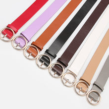 Load image into Gallery viewer, Women's Belt round Buckle Casual Simple All-Match Women's Jeans Accessories Belt Women's