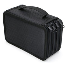 Load image into Gallery viewer, Multicolor Oxford Cloth Color Pencil Box Bracket Multi-Functional Pencil Zipper Bag 72 Slot