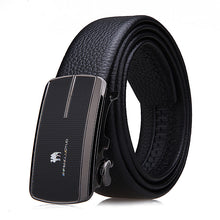 Load image into Gallery viewer, Men's Inner Automatic Buckle Leather Belt Pure Men's Business Belt