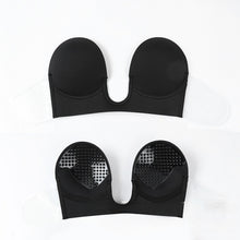 Load image into Gallery viewer, Strapless Silicone Deep U Bra Self-adhesive Gel Sticky Invisible Bra Bra Backless Dress Nude Bra