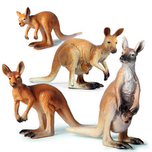 Load image into Gallery viewer, Kangaroo Model Set Children's Simulation Animal Model Birthday Cake Decoration