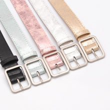 Load image into Gallery viewer, Korean Style Alloy Buckle Belt Jeans Decoration Pant Belt Student