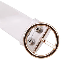 Load image into Gallery viewer, Fashion Style Women's Cute Transparent Belt Heart Buckle Waist Sweet Female Belt