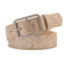 Load image into Gallery viewer, Korean Style Alloy Buckle Belt Jeans Decoration Pant Belt Student