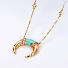 Load image into Gallery viewer, Women's Necklace 925 Silver Plating 9K Gold Vintage Choker Gift for Girls