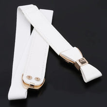 Load image into Gallery viewer, Knot Waistband Women Lady Elastic Wide Stretch Bow Waist Belt