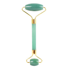 Load image into Gallery viewer, Jade Roller Massage Stick Double Head Massager Facial Manual Massage Suit Pink Crystal Roller Massage Stick