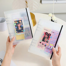 Load image into Gallery viewer, A5 Binder Photocards Holder Storage Collect Book Photo Organizer Journal Diary Agenda Planner Photo Album Stationery