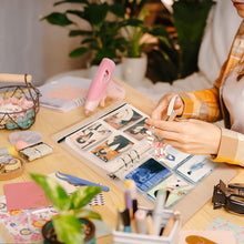 Load image into Gallery viewer, A5 Binder Photocards Holder Storage Collect Book Photo Organizer Journal Diary Agenda Planner Photo Album Stationery
