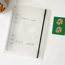Load image into Gallery viewer, A5 Binder Photocards Holder Storage Collect Book Photo Organizer Journal Diary Agenda Planner Photo Album Stationery