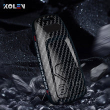Load image into Gallery viewer, ABS Carbon Fiber Style Car Key Case Cover Shell Fob For A3 A4 A5 C5 C6 8P 8L B6 B7 B8 Q3 Q5 Q7 A6 A7 4M 8S B9 A8 Q8 C8 TT