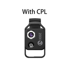 Load image into Gallery viewer, APEXEL HD 200X Microscope Lens with CPL Mobile LED Guide Light Lamp Micro Pocket Macro Lenses for iPhone Samsung all Smartphone