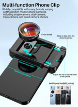 Load image into Gallery viewer, APEXEL New Upgrated 4k HD 100mm macro lens With CPL filter Universal Clamp Micro Lenses for iPhone Samsung and all smartphones