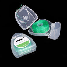 Load image into Gallery viewer, 50M/ Spool Mint Flavor Waxed Dental Flosser Built-In Spool Wire Toothpick Dental Floss Replacement Core Interdental Brush 0ral irrigator
