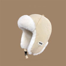 Load image into Gallery viewer, Lei Feng Hat Pilot Hat, Earflap Hat, Windproof and Warm, Lightweight Down Cotton, Fashionable Cycling and Skiing Hat, New Style,