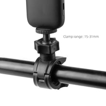 Load image into Gallery viewer, Adjustable Bicycle Camera Mount Holder Bike Clip for Insta360 One X Sport Camera Compatible with OSMO Mobile 3/2 Black