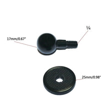 Load image into Gallery viewer, Aluminium Alloy 1/4 Screw 17mm Ball Mount Ball for Head Adapter Phone Holder for Go Camera Bracket Motorcycle Mount