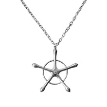 Load image into Gallery viewer, Anime Bleach Necklace Quincy Ishida Uryuu Cosplay Ginrei Gojiaku Amulet Alloy Choker Chain Bracelets Pendant Jewelry Accessories