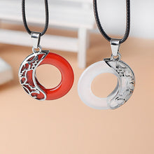 Load image into Gallery viewer, Anime Tian Guan Ci Fu Necklace Hua Cheng Cosplay Xie Lian Moonlight Pendant Choker Necklaces Couple Jewelry Valentine's Day Gift