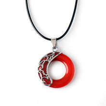 Load image into Gallery viewer, Anime Tian Guan Ci Fu Necklace Hua Cheng Cosplay Xie Lian Moonlight Pendant Choker Necklaces Couple Jewelry Valentine's Day Gift