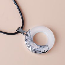 Load image into Gallery viewer, Anime Tian Guan Ci Fu Necklace Hua Cheng Cosplay Xie Lian Moonlight Pendant Choker Necklaces Couple Jewelry Valentine's Day Gift