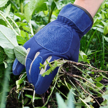 Load image into Gallery viewer, Anti-slip Leather Gloves Breathable Comfortable Weed Puling Up Gloves For Gardening Fishing Clamming garden Work