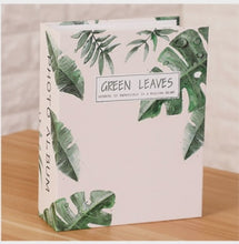Load image into Gallery viewer, Art Photo Album Slip in Case with 100 Pockets 6 X 4 Inch - Family Friends Memories Picture Photograph Albums Book - Green Leaves