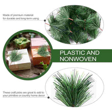 Load image into Gallery viewer, 24Pcs Artificial Pine Branch Decoration Mini Christmas Tree Picks Branches Green Plants Christmas Party Decoration Xmas 7x5cm